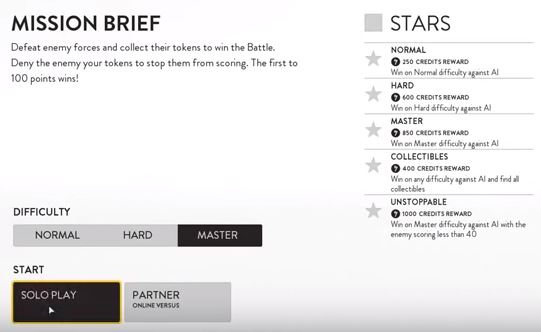 Durch Missionen in Star Wars Battlefront Credits farmen