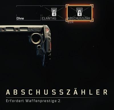 Black Ops 4 Abschusszähler durch Waffen-Prestige freischalten