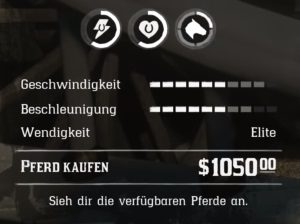 Red Dead Redemption 2 schwarzer Araber