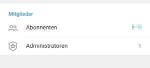 Wer kann meine Telegram Kanäle sehen?