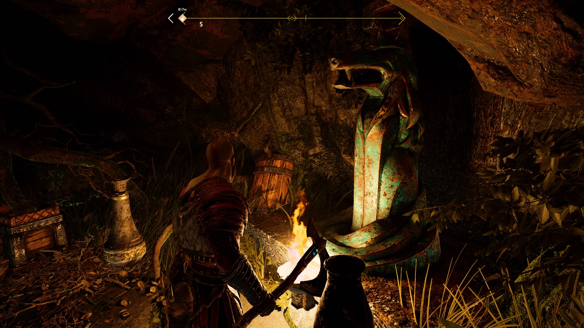 God of War-Zugangsstein