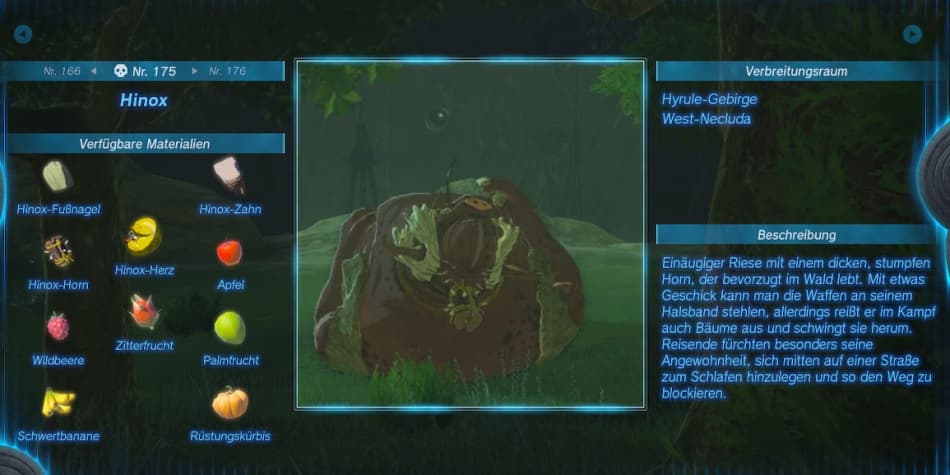 Hinox Zahn Fußnagel