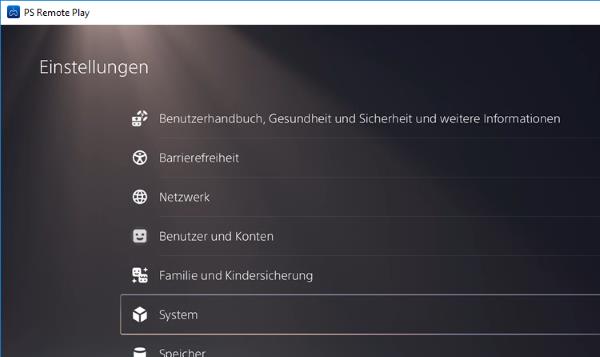 PS5 mit Laptop verbinden