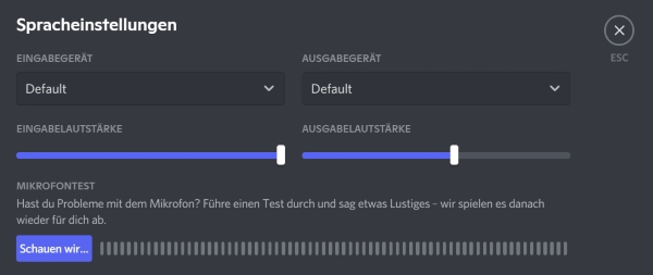 Discord Rauschen beim Sprechen