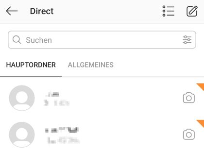 Instagram: Was bedeutet das orange Dreieck?