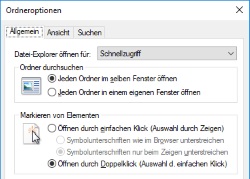 Maus macht Doppelklick bei einfachem Klick