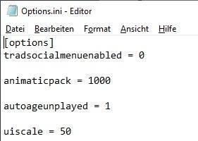 Sims 4 Schrift vergrößern