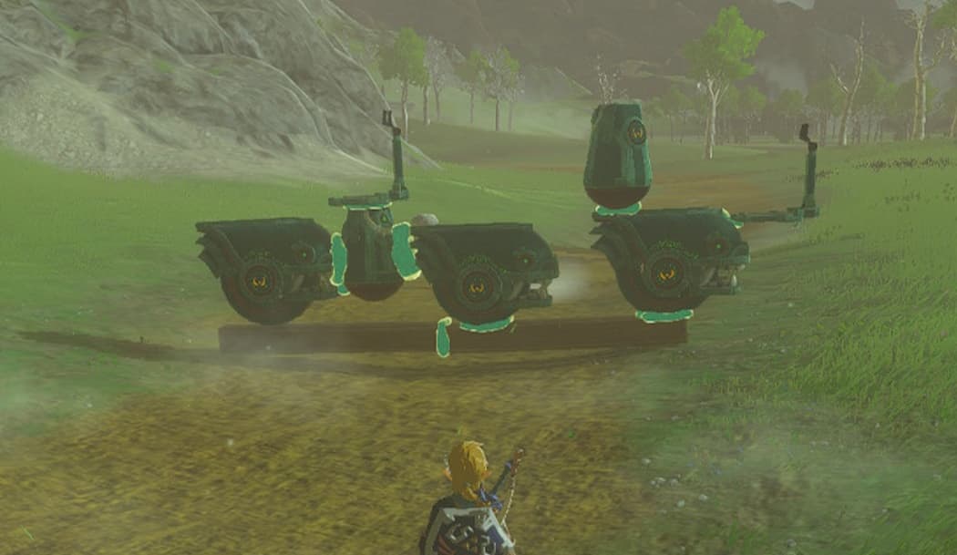 Motorrad in Zelda Tears of the Kingdom