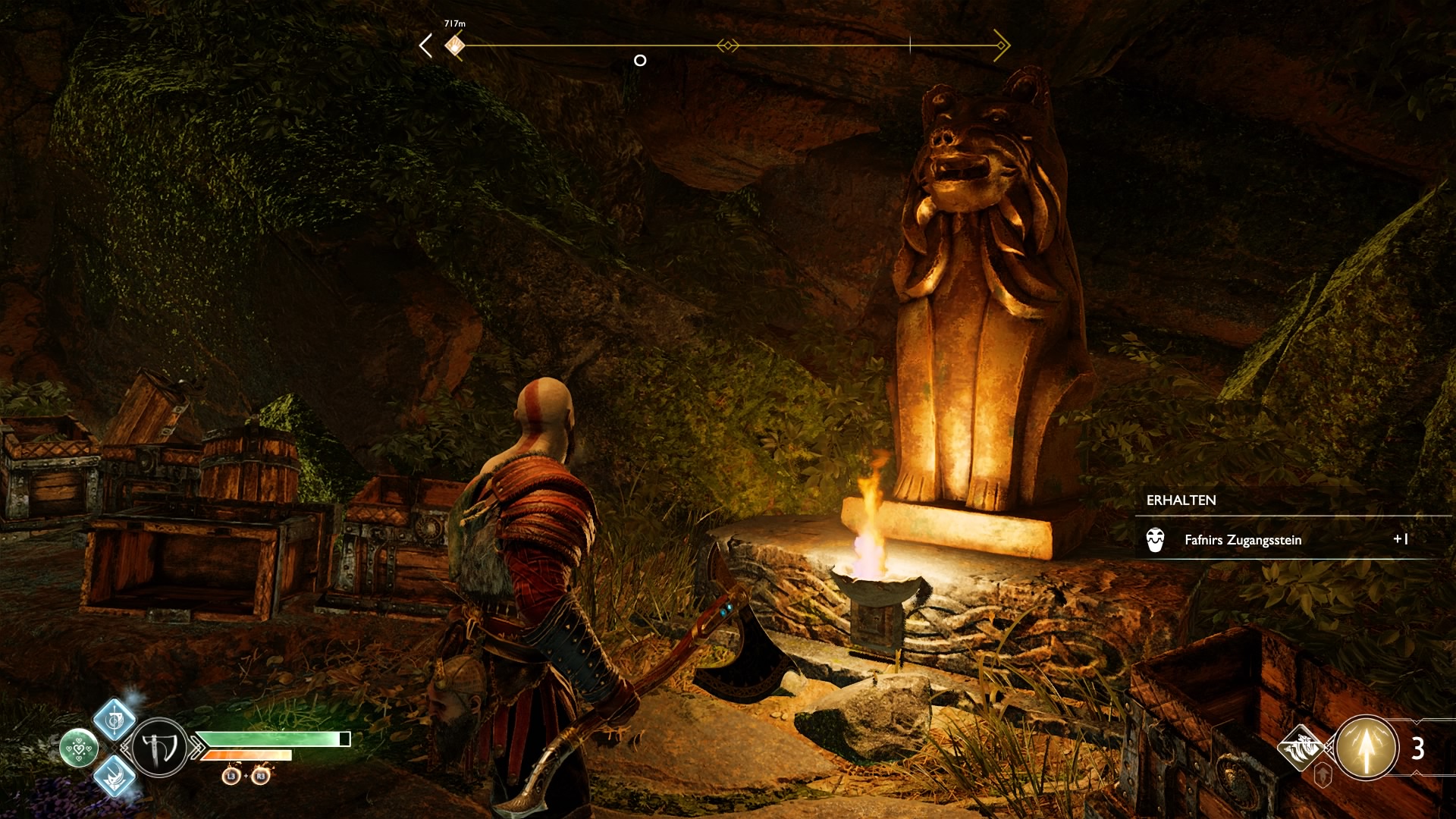 God of War-Zugangsstein