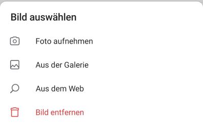 Telegram Mehrere Profilbilder