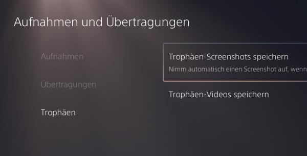 Playstation 5 Spielaufzeichnung deaktivieren
