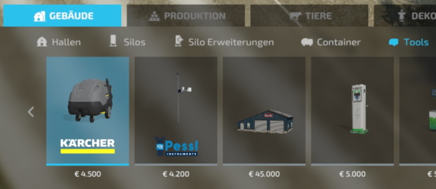 Fahrzeuge im Landwirtschafts-Simulator 22 reinigen