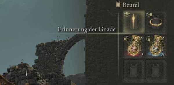Schnellauswahl in Elden Ring belegen