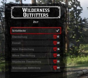 Red Dead Online Lager ausbauen