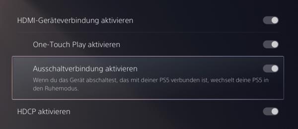 PS5 mit TV-Fernbedienung einschalten