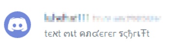 Schriftart in Discord ändern