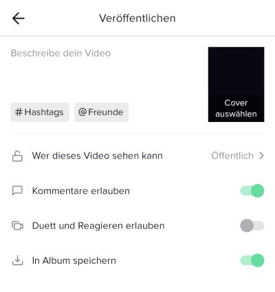 TikTok Wasserzeichen löschen?