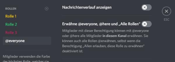 Discord Nachrichtenverlauf anzeigen
