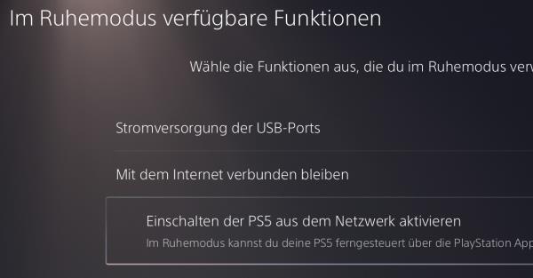 PS5 mit App starten