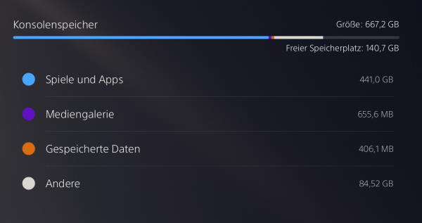 PlayStation 5 Spiel deinstallieren