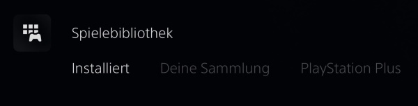 PS5-Spiel wird nicht angezeigt