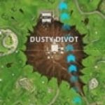 Fortnite Sprungsteine in Dusty Divot finden