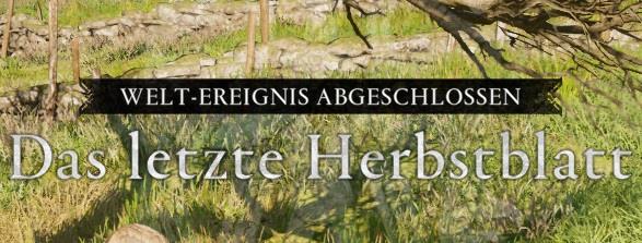 AC Valhalla das letzte Herbstblatt