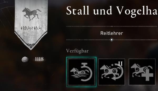 AC Valhalla Pferd verbessern und rufen