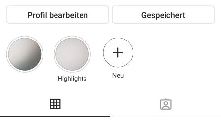 Instagram Highlight ohne Name