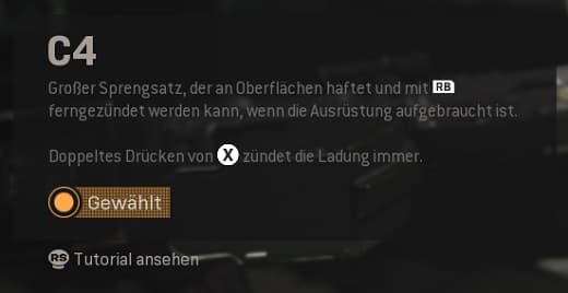 Call of Duty Warzone: C4 benutzen