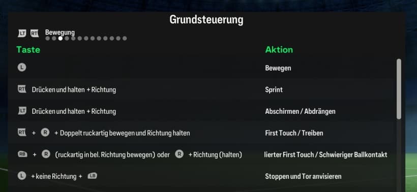 Ball abschirmen