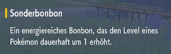 Sonderbonbons finden