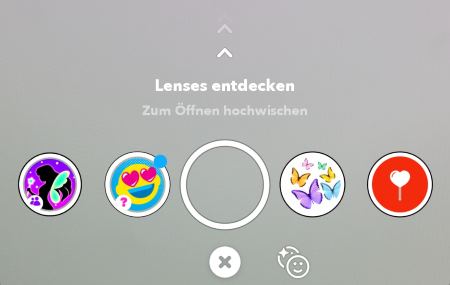 Snapchat Filter suchen