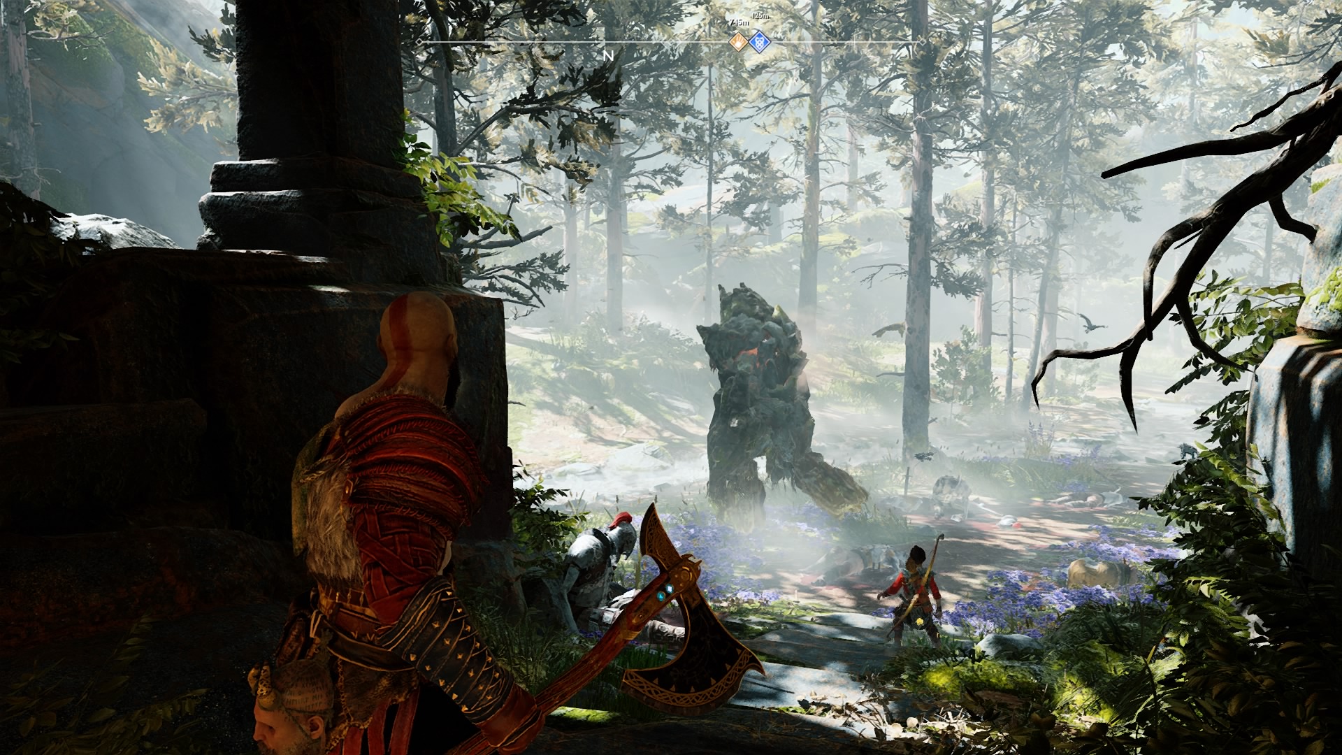 God of War-Wald-Vergessener