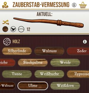 Wizards Unite Zauberstab bauen und ändern
