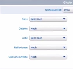 Sims 4 ruckelt? Passe die Grafik an