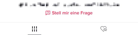 TikTok stell mir eine Frage Link
