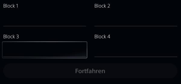 PS5 Alter bestätigen Fehler