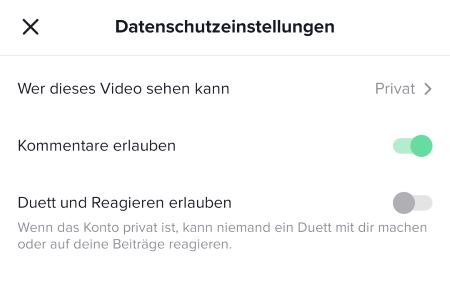 Private TikTok Videos anschauen
