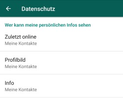 Wer hat mein WhatsApp-Profil besucht?