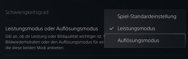 PS5 Grafik verbessern