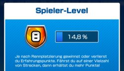 Mario Kart Tour: Max Spieler-Level