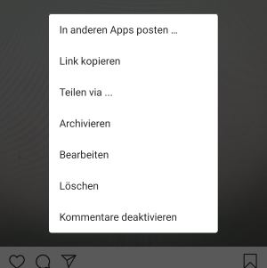 Instagram Bilder nachträglich tauschen