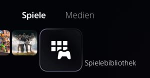 PS5-Spiele aus Bibliothek löschen