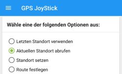 Wizards Unite Standort faken?
