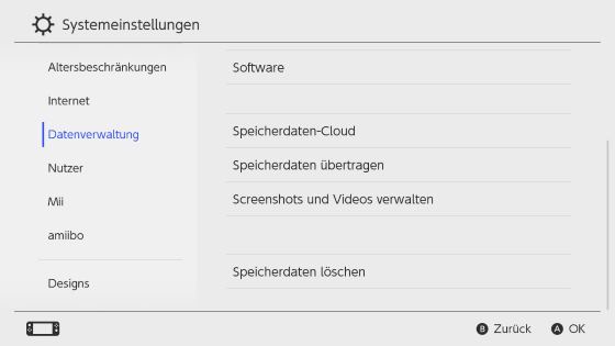 Switch Spielstand auf anderes Profil übertragen