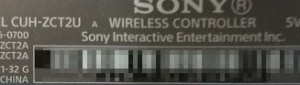 PS4-Controller Seriennummer prüfen