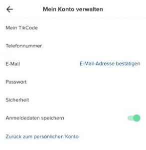 TikTok Pro-Konto erstellen
