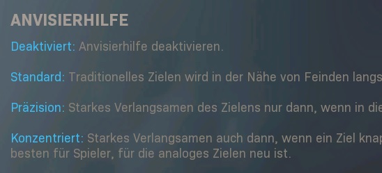 CoD Warzone Zielhilfe