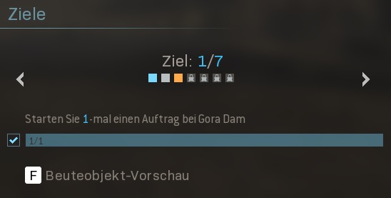 Starten sie einen Auftrag bei Gora Dam